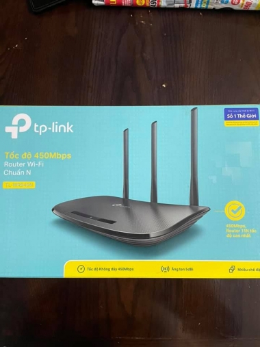 Bộ phát wifi TP-Link TL-WR940N Wireless N 450Mbps